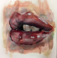 Lips (acrylic)