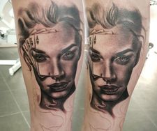 best realism tattoo artist manchester ancoats portrait realistic secre